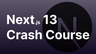 Next.js 13 Crash Course (2023) - Prisma, MongoDB, CRUD, REST API